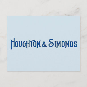 Houghton & Simonds Postcard Postkarte