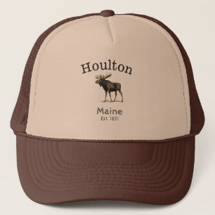Houlton Maine Moose Truckerkappe