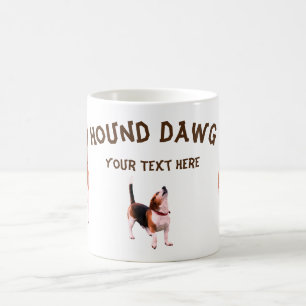 Hound Dawg Beagle Funny Personalisiert Kaffeetasse