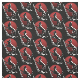 Hound Dog Art Stoff Stoff Jagdhund Muster