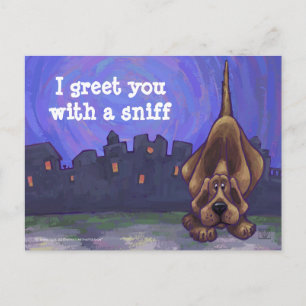 Hound Dog Stationery Postkarte