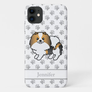 Hound Tricolor Pomeranian Süßer Cartoon-Hund & Nam Case-Mate iPhone Hülle
