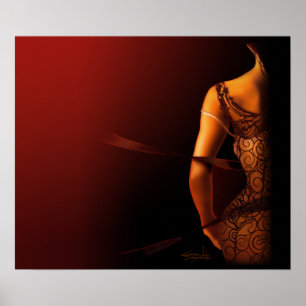 Hourglass-Poster von Cheryl Daniels Poster