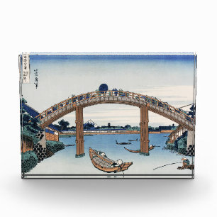 Housai Mount Fuji von unterhalb der Men's Bridge Fotoblock