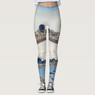 Housai Mount Fuji von unterhalb der Men's Bridge Leggings