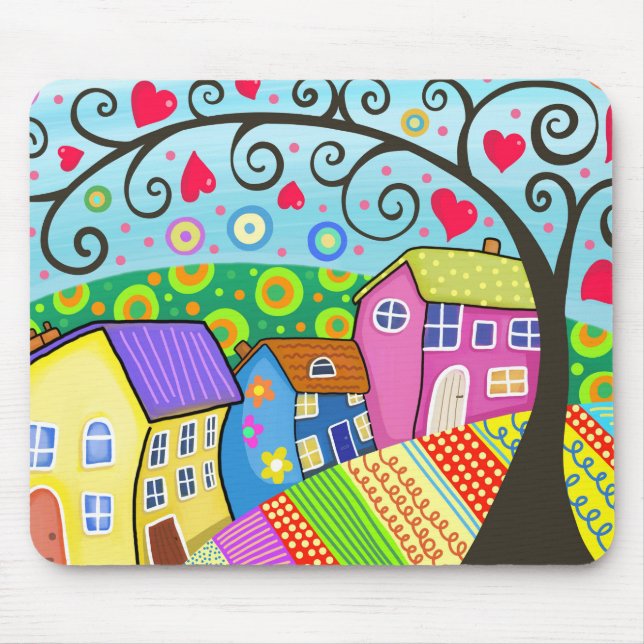 House Artwork Mousepad (Vorne)