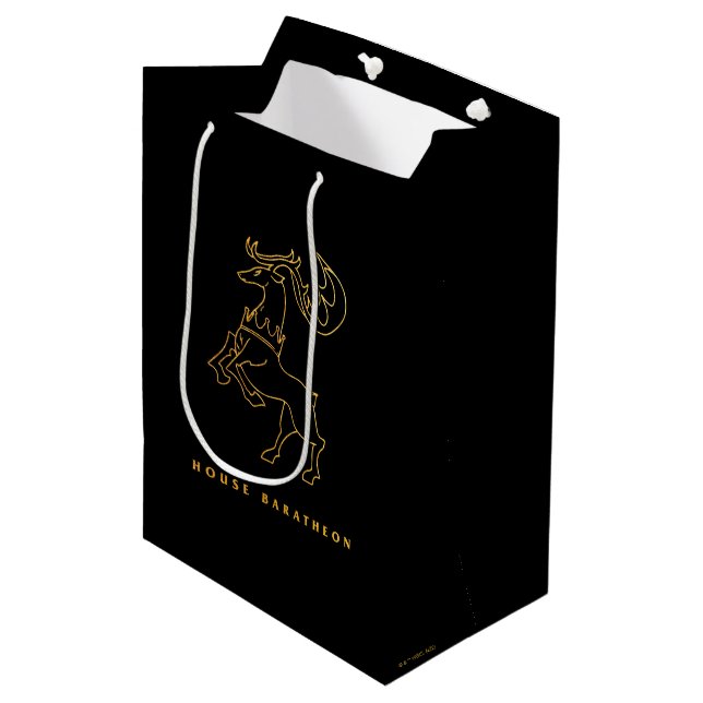 House Baratheon Icon Mittlere Geschenktüte (Vorderseite Schrägansicht)
