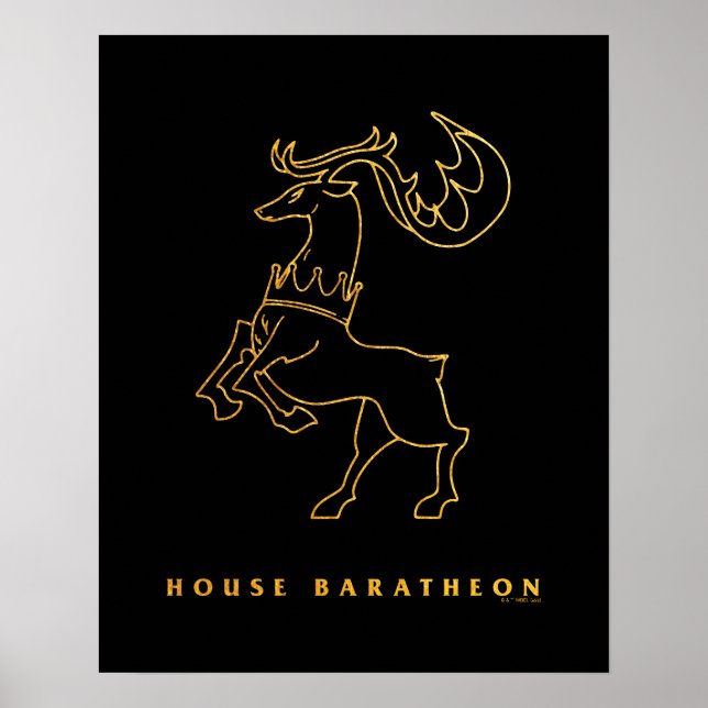 House Baratheon Icon Poster (Vorne)