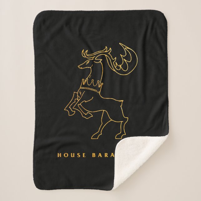 House Baratheon Icon Sherpadecke (Vorderseite)