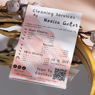 House Behaltend Haushaltspreis Rose Gold Blush Qr  Einladung