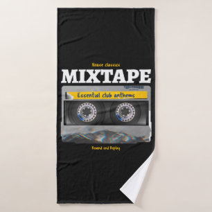 House Classics Mixtape Club Anthems Badehandtuch