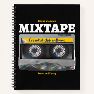 House Classics Mixtape Club Anthems Notizbuch