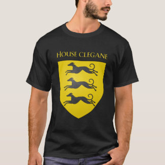 House Clegane Coat Arms Heraldry Sigil T-Shirt