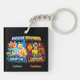 House Divided Adopt Me vs Catalog Avatar Creator Schlüsselanhänger