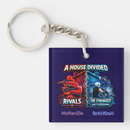 House Divided Rivals vs Strongest Battlegrounds Schlüsselanhänger