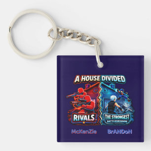 House Divided Rivals vs Strongest Battlegrounds Schlüsselanhänger