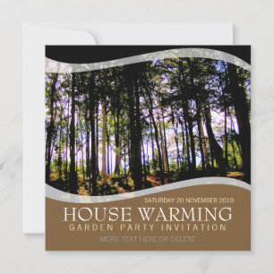 House Erwärmung Garden Party Einladung