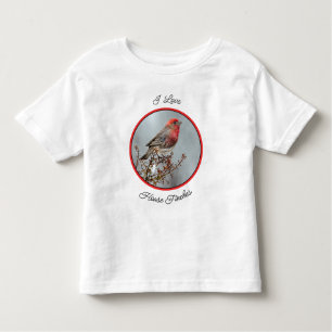 House Finch in Snow - Original Foto Kleinkind T-shirt