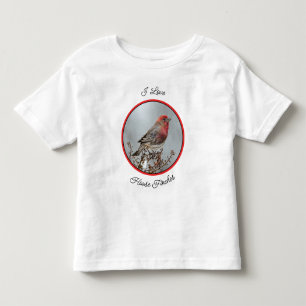 House Finch in Snow - Original Foto Kleinkind T-shirt
