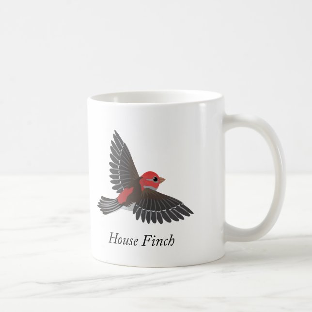 House Finch Tasse (Rechts)