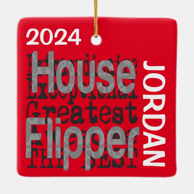 House Flipper Extraordinaire CUSTOM Keramikornament (Rückseite)