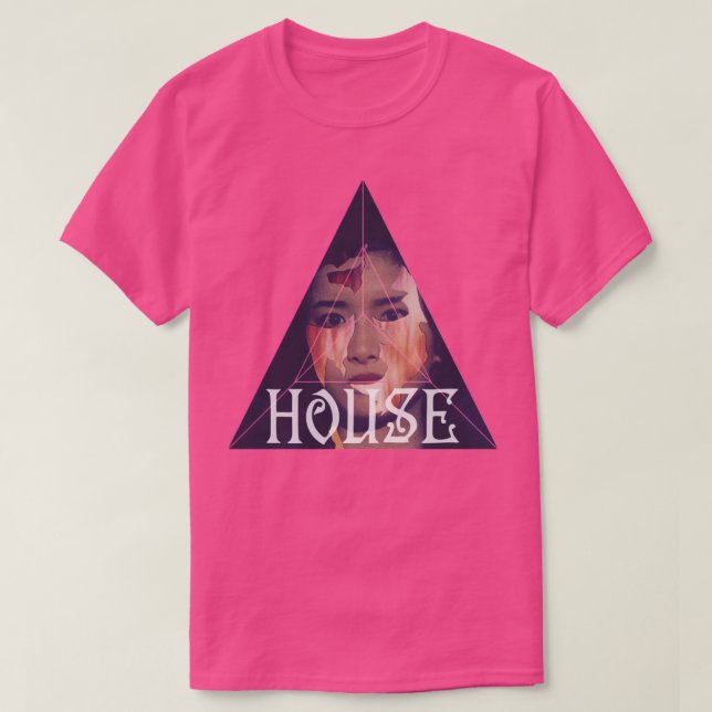 House Hausu Japanese Cat Horror T-Shirt (Design vorne)
