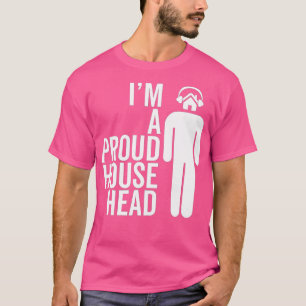 House Head House-Musik-DJ-Rave-Outfit T-Shirt