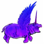 House HIppocorn Ornament Hanging Hippo Unicorn Peg Fotoskulptur Ornament<br><div class="desc">House HIppocorn Ornament Hanging Hippo Unicorn Pegasus</div>