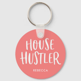 House Hustler Real Anwesen Coral Personalisierter  Schlüsselanhänger