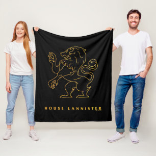 House Lannister Icon Fleecedecke