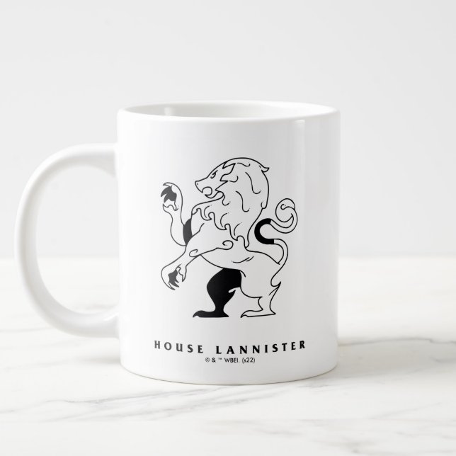 House Lannister Icon Jumbo-Tasse (Links)