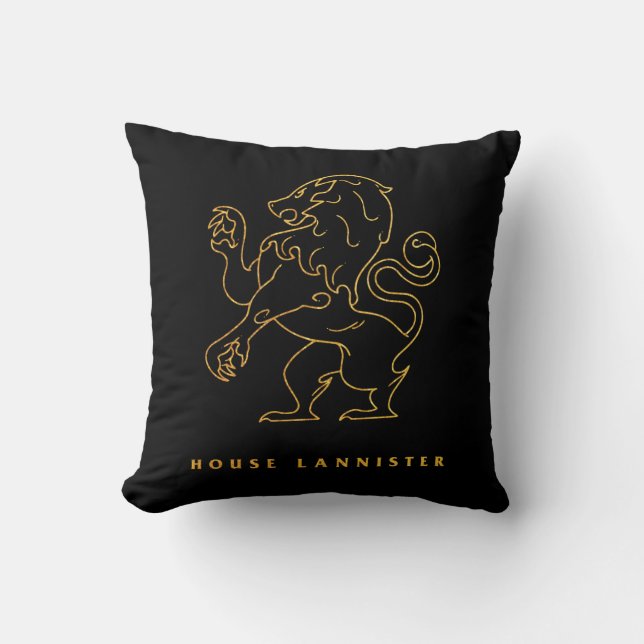 House Lannister Icon Kissen (Vorderseite)