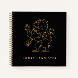 House Lannister Icon Notizbuch