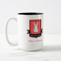 House Lapin Mutter von Bunnies Coffee Tasse