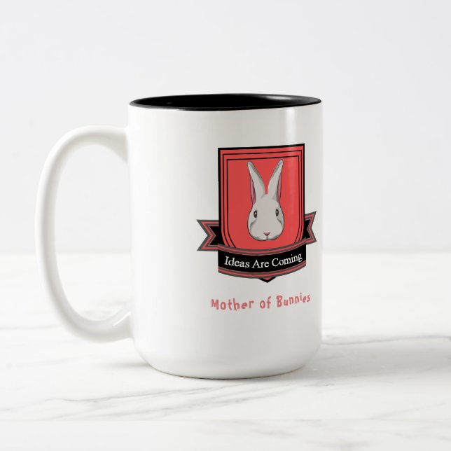 House Lapin Mutter von Bunnies Coffee Tasse (Links)