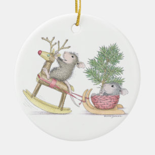 House-Mouse Designs® - Die ersten Weihnachtsferien Keramikornament