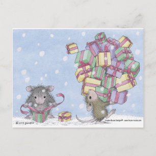 House-Mouse Designs® Feiertagspostkarte