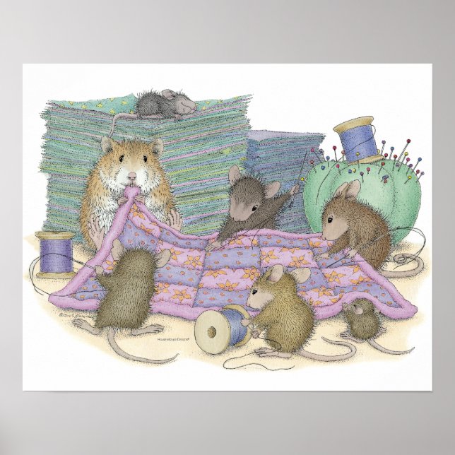 House-Mouse Designs® - Quilting Guild Poster (Vorne)