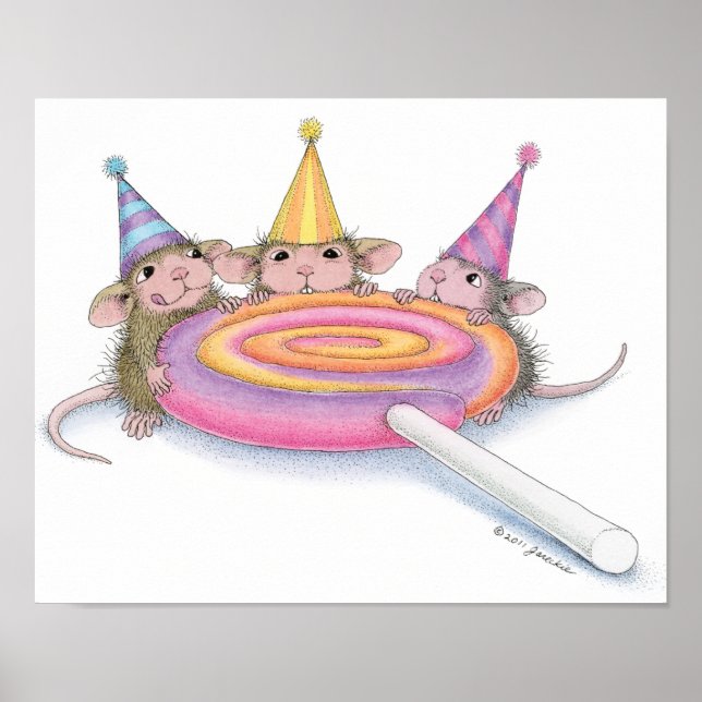 House-Mouse Designs® - Wall Art Poster (Vorne)