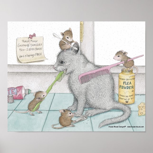 House-Mouse Designs® - Wall Art Poster (Vorne)