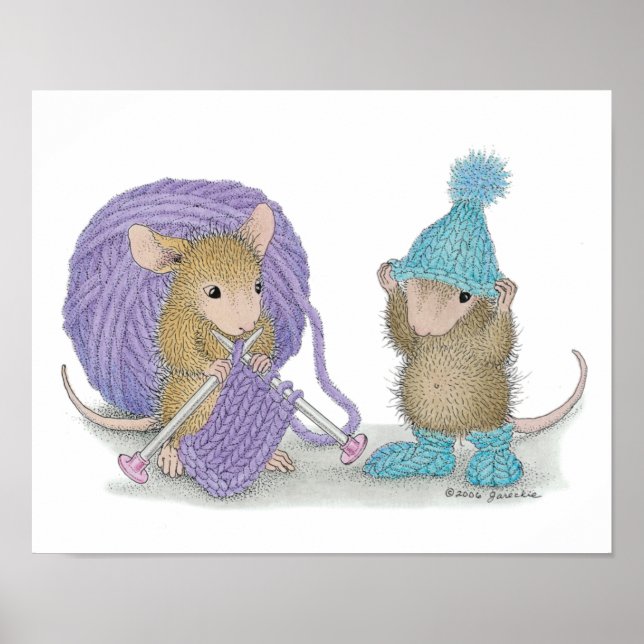 House-Mouse Designs® - Wall Art Poster (Vorne)