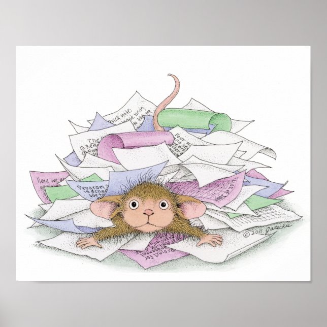 House-Mouse Designs® - Wall Art Poster (Vorne)