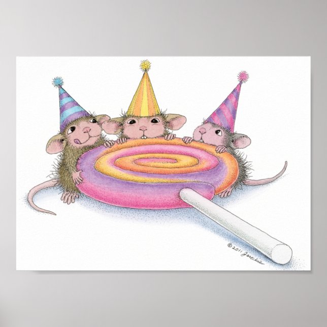 House-Mouse Designs® - Wall Art Poster (Vorne)