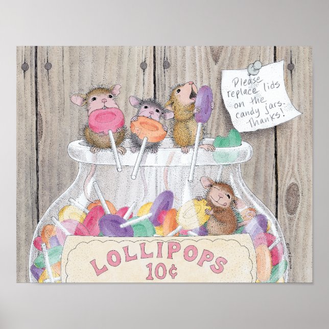 House-Mouse Designs® - Wall Art Poster (Vorne)