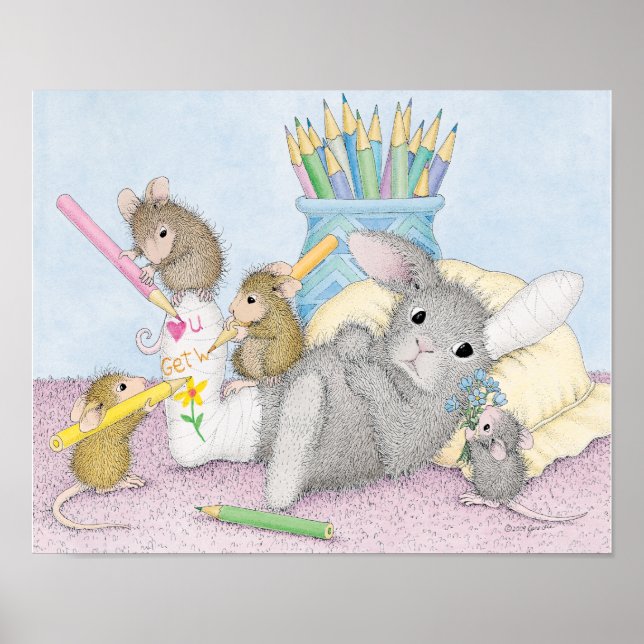 House-Mouse Designs® - Wall Art Poster (Vorne)