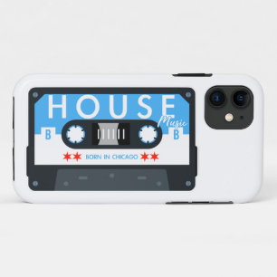 House Music Cassette Design Geboren in Chicago Case-Mate iPhone Hülle