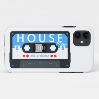 House Music Cassette Design Geboren in Chicago Case-Mate iPhone Hülle