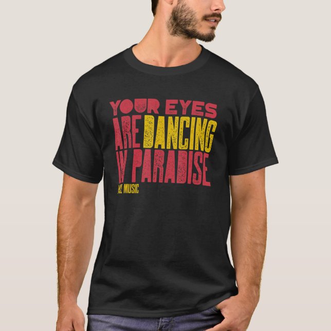 House Music Dance Deep House T-Shirt (Vorderseite)