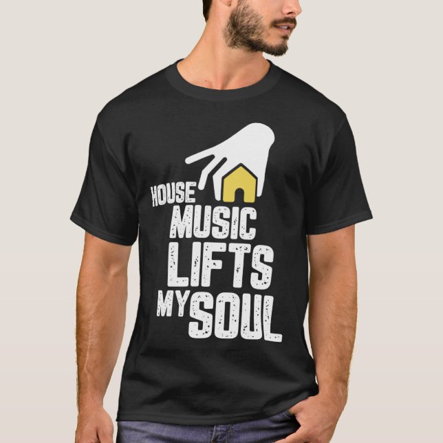 House Music Deep House Soulful House T-Shirt (Vorderseite)