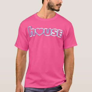 House Music Heart Edm Raver T-Shirt